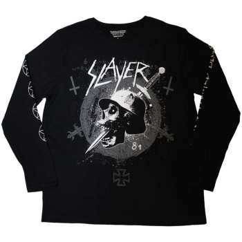 Merch Slayer: Long Sleeve Camiseta Dagger Skull
