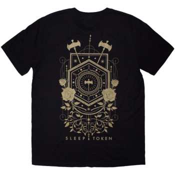 Mercancía Sleep Token: Sleep Token Unisex T-shirt: Emergence Feathered Host (black) (back Print) (small) S