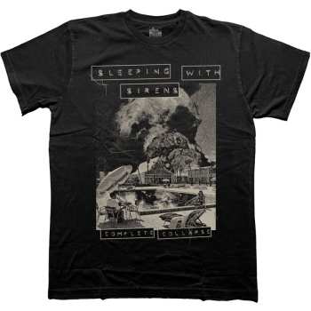 Merch Sleeping With Sirens: Camiseta Complete Collapse