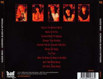 CD Sleeze Beez: Screwed Blued & Tattooed