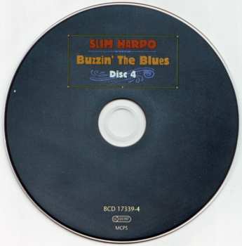 5CD/Caja Slim Harpo: Buzzin' The Blues (The Complete Slim Harpo)