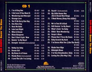 5CD/Caja Slim Harpo: Buzzin' The Blues (The Complete Slim Harpo)
