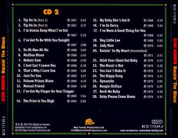 5CD/Caja Slim Harpo: Buzzin' The Blues (The Complete Slim Harpo)