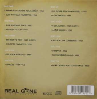 10CD Slim Whitman: Fourteen Classic Albums DLX