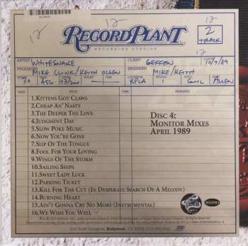 6CD/DVD/Caja Whitesnake: Slip Of The Tongue (30th Anniversary Remaster MMXIX) DLX