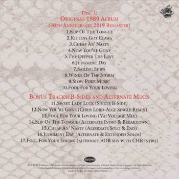 6CD/DVD/Caja Whitesnake: Slip Of The Tongue (30th Anniversary Remaster MMXIX) DLX