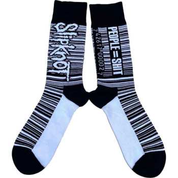 Mercancía Slipknot: Slipknot Unisex Ankle Socks: Barcode (black) (uk Size 4 - 7) 36 - 42