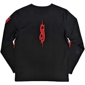 Mercancía Slipknot: Slipknot Unisex Long Sleeve T-shirt: The End So Far Group Photo Tribal-s Nonagram (back & Sleeve Print) (small) S