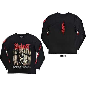 Mercancía Slipknot: Slipknot Unisex Long Sleeve T-shirt: The End So Far Group Photo Tribal-s Nonagram (back & Sleeve Print) (small) S