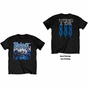 Mercancía Slipknot: Tričko 20th Anniversary Tattered & Torn  S