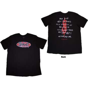Mercancía Slipknot: Slipknot Unisex T-shirt: F It All (back Print) (small) S
