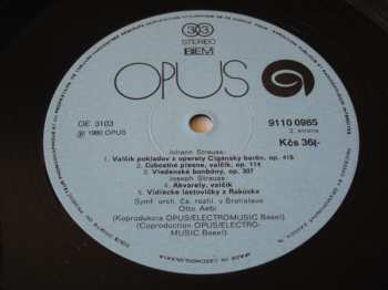 LP Slovak Radio Symphony Orchestra: Strauss Family Waltzes Vol. 3 (90 1)