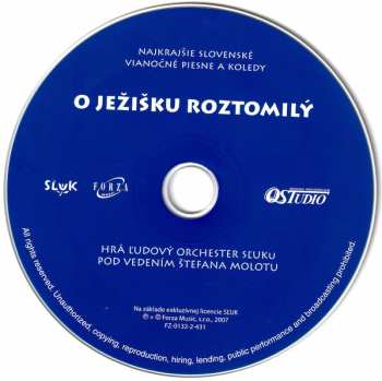 CD SĽUK's Popular Orchestra: O Ježišku Roztomilý