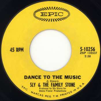 LP Sly & The Family Stone: Dance To The Music