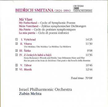 CD Bedřich Smetana: Má Vlast