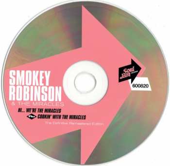 CD The Miracles: Hi.., We're The Miracles  ·Plus·  Cookin' With The Miracles