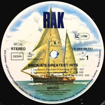 LP Smokie: Greatest Hits