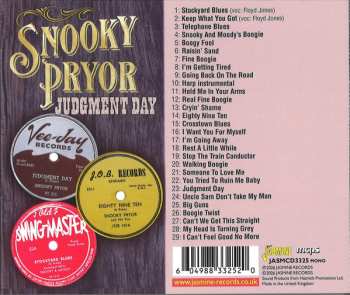 CD Snooky Pryor: Judgment Day
