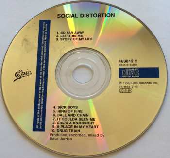 CD Social Distortion: Social Distortion