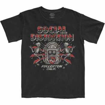 Merch Social Distortion: Camiseta Jukebox Skelly 