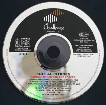 CD Ack Van Rooyen: Songs For Lovers And Losers