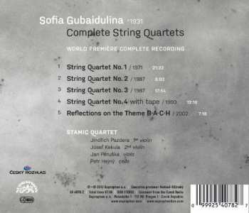 CD Sofia Gubaidulina: Complete String Quartets