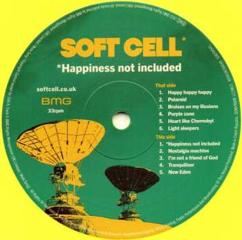 LP Soft Cell: *Happiness Not Included CLR