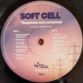 LP Soft Cell: *Happiness Now Completed LTD