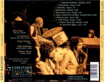 CD Soft Machine: Noisette