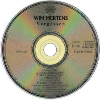 CD Soft Verdict: Vergessen