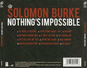 CD Solomon Burke: Nothing's Impossible