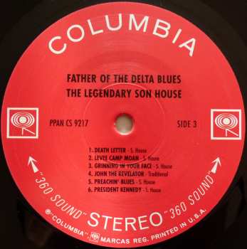 2LP Son House: Father Of The Delta Blues: The Complete 1965 Sessions LTD