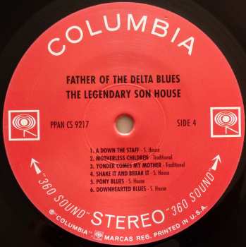 2LP Son House: Father Of The Delta Blues: The Complete 1965 Sessions LTD