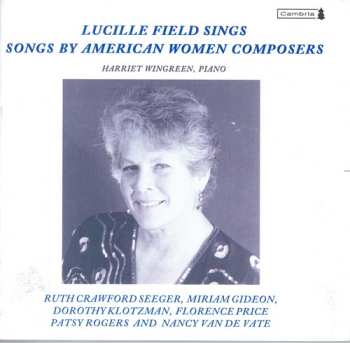 CD Songs By American Women Composers / Various: Songs By American Women Composers / Various