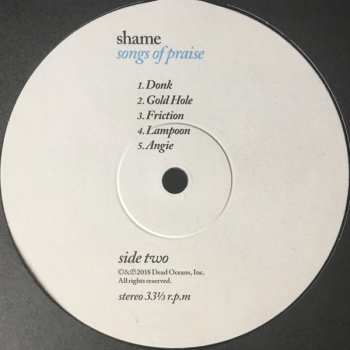 LP Shame: Songs Of Praise