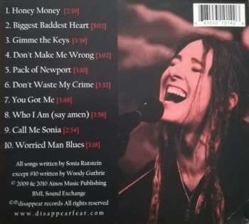 CD Sonia Rutstein: Blood, Bones & Baltimore