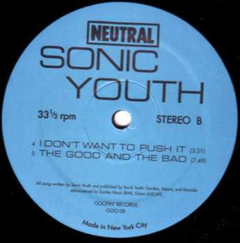 2LP Sonic Youth: Sonic Youth