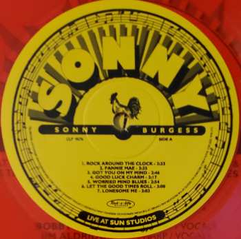 LP Sonny Burgess: Live At Sun Studios