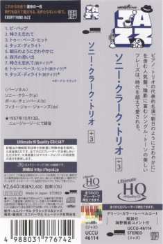 CD Sonny Clark: Sonny Clark Trio