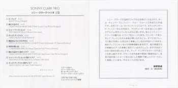 CD Sonny Clark: Sonny Clark Trio