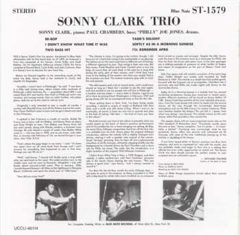 CD Sonny Clark: Sonny Clark Trio