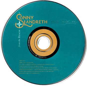CD Sonny Landreth: From The Reach