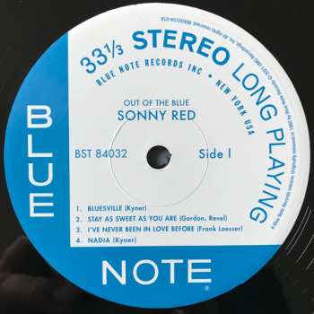 LP Sonny Red: Out Of The Blue