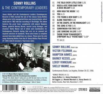 CD Sonny Rollins: Sonny Rollins And The Contemporary Leaders