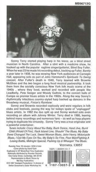 DVD Sonny Terry: Whoopin' The Blues 1958-1974