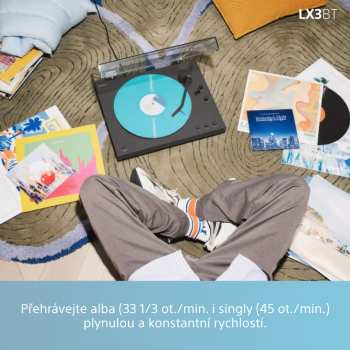 Técnica de áudio Sony PS-LX3BT