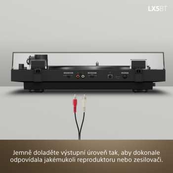 Técnica de áudio Sony PS-LX5BT