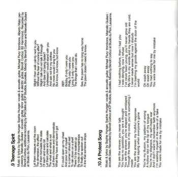 CD Sophie Hunger: Monday's Ghost