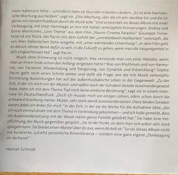 CD Sophie Pacini: Rimembranza