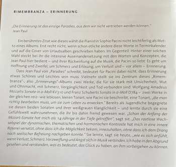 CD Sophie Pacini: Rimembranza